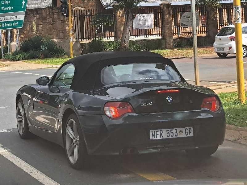 BMW Z4 (2006) spotted in Pretoria, South Africa