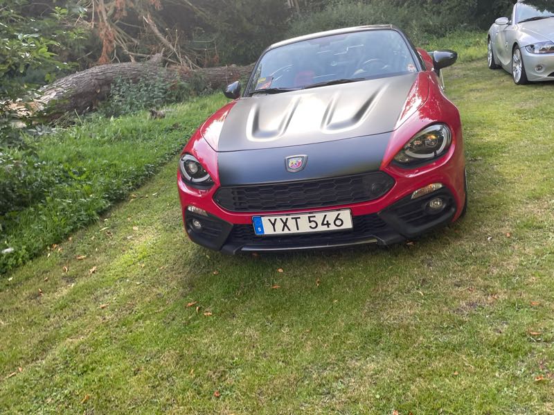 Abarth 124 Spider spotted in Malmö