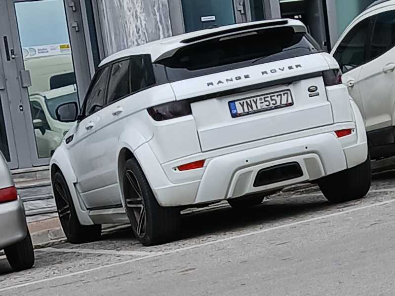 Land Rover Range Rover Evoque spotted in Athens