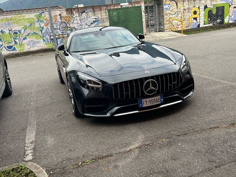 Mercedes-Benz AMG GT (2020) spotted in Darfo Boario Terme, Italy