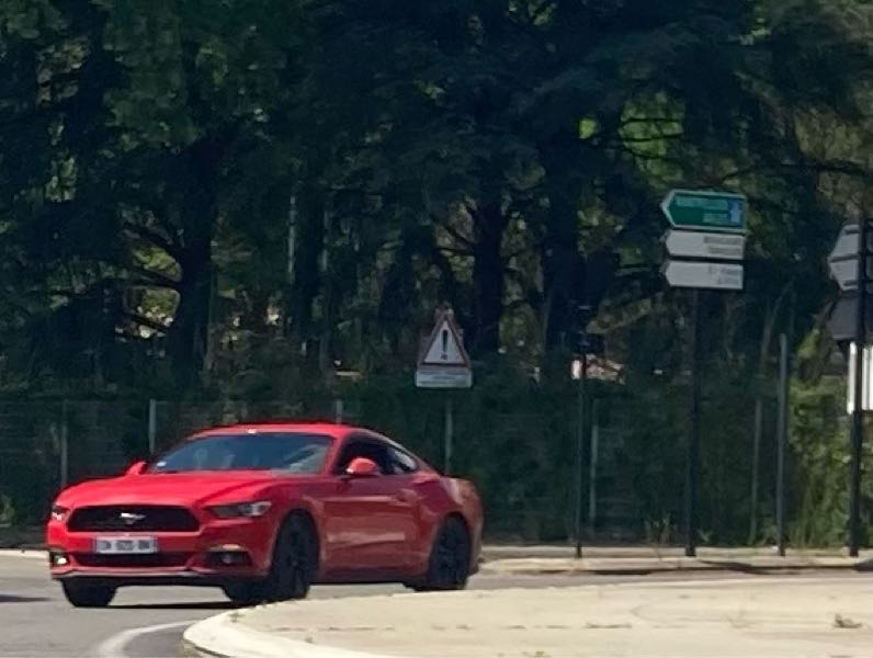 Ford Mustang (2015) spotted in Nîmes, France