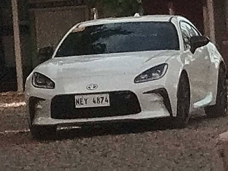 Toyota GR86 spotted in Tuguegarao
