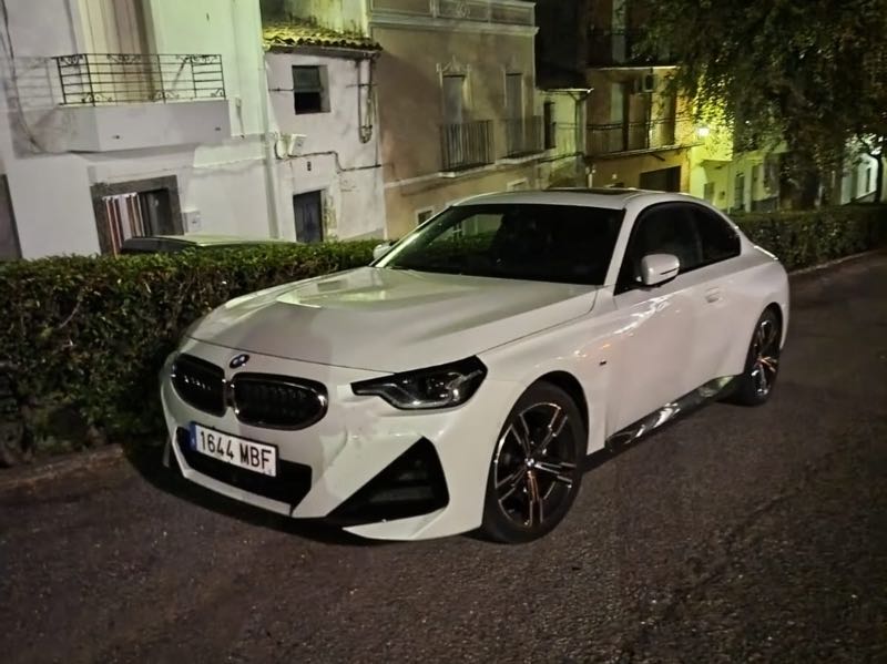 BMW 2 Series Coupe (2022) spotted in Alburquerque, Spain