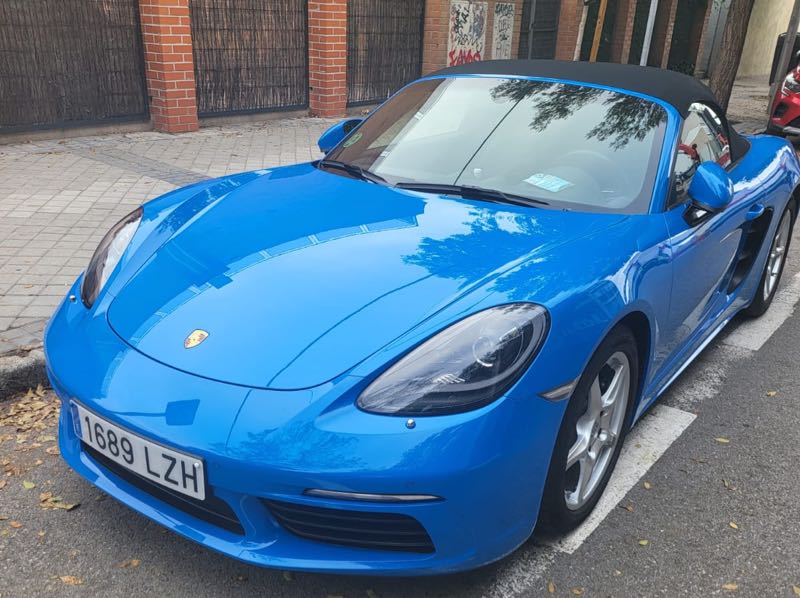 Porsche 718 Boxster (2020) spotted in Albacete, Spain