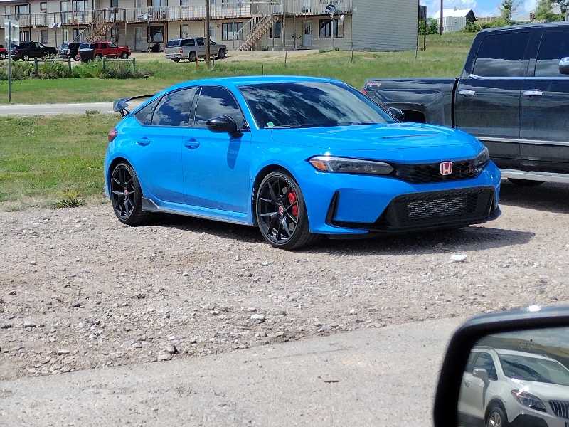 Honda Civic Type R spotted in Moorcroft