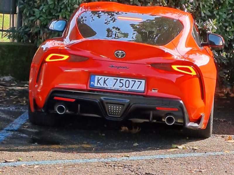 Toyota Supra (2020) spotted in Varese, Italy