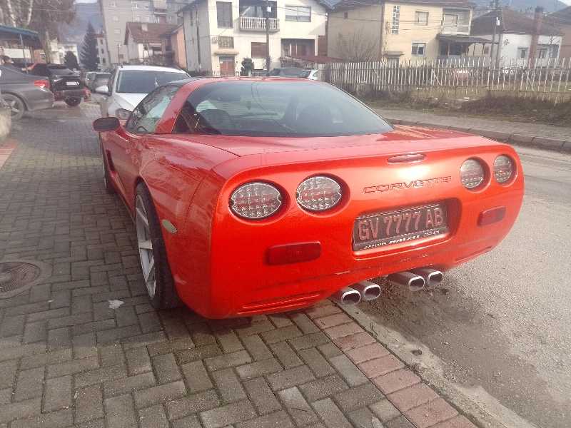Chevrolet Corvette (2001) spotted in Gostivar, North Macedonia