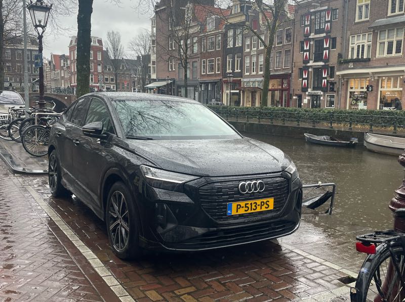 Audi Q4 e-tron spotted in Amsterdam