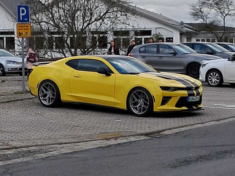 Chevrolet Camaro (2022) spotted in Krautheim, Germany