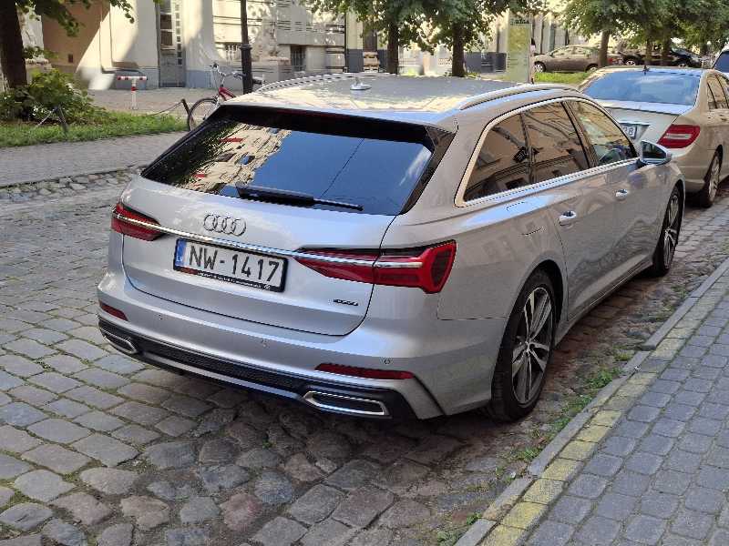 Audi A6 Avant spotted in Riga
