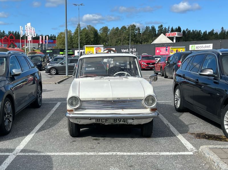 Opel Kadett spotted in Umeå