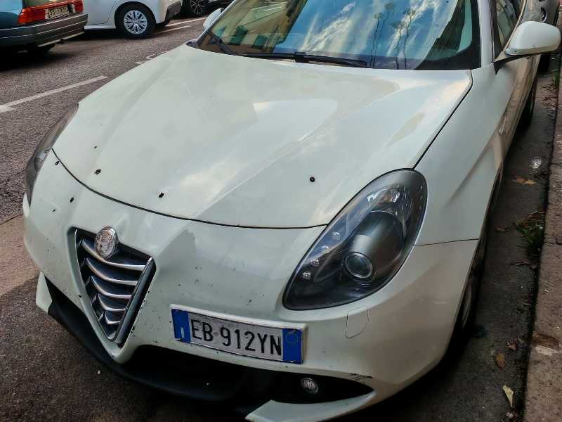 Alfa Romeo Giulietta spotted in Sassari
