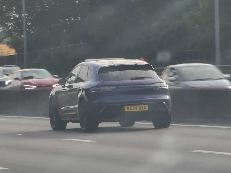 Porsche Macan (2024) spotted in London, United Kingdom