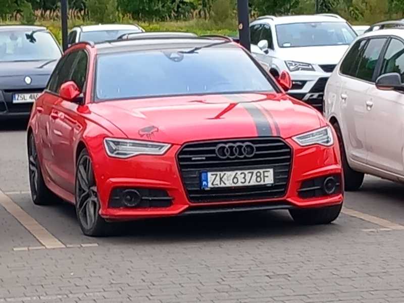 Audi S6 spotted in Koszalin