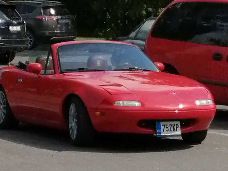 Mazda MX-5 spotted in Suure-Jaani