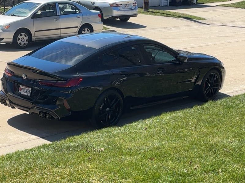 BMW M8 Gran Coupe spotted in Wisconsin Rapids