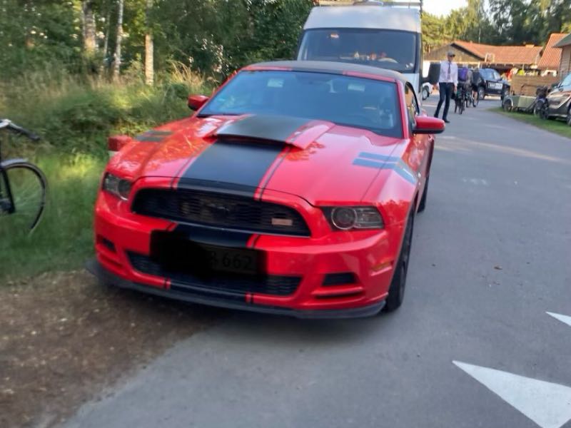 Ford Mustang (2013) spotted in Nexø, Denmark