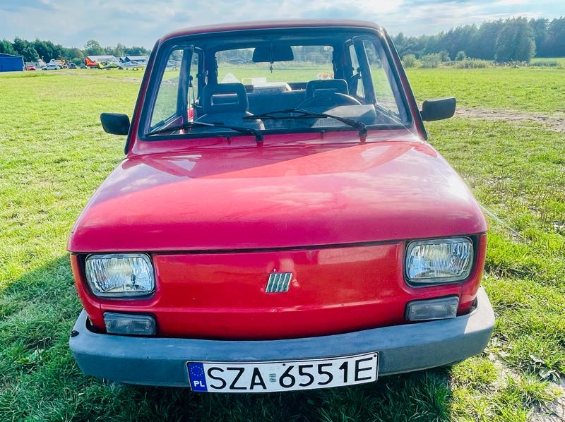 Fiat 126p spotted in Dąbrowa Górnicza