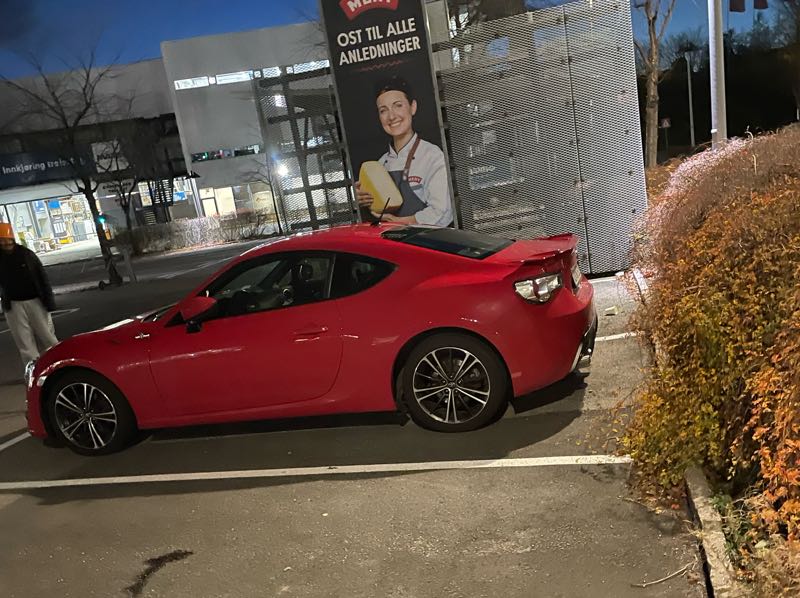 Toyota 86 (2012) spotted in Oslo, Norway