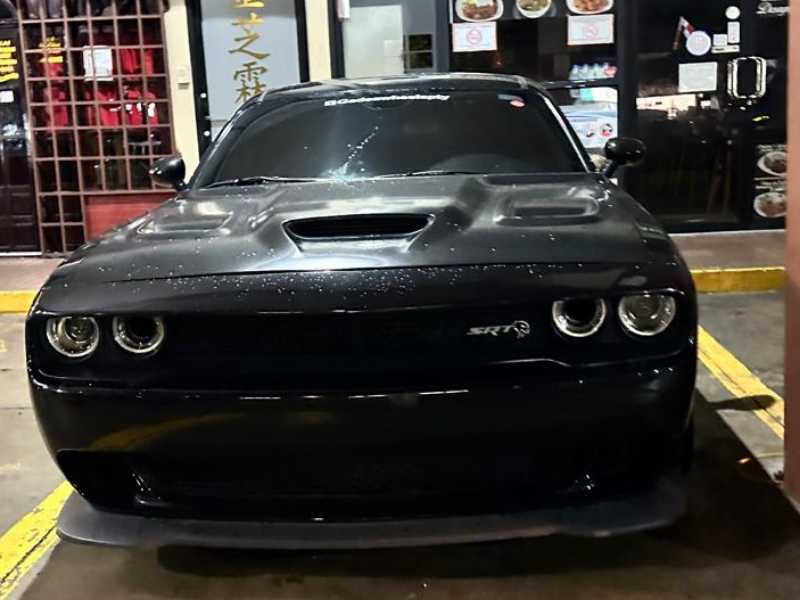 Dodge Challenger SRT spotted in Panama City