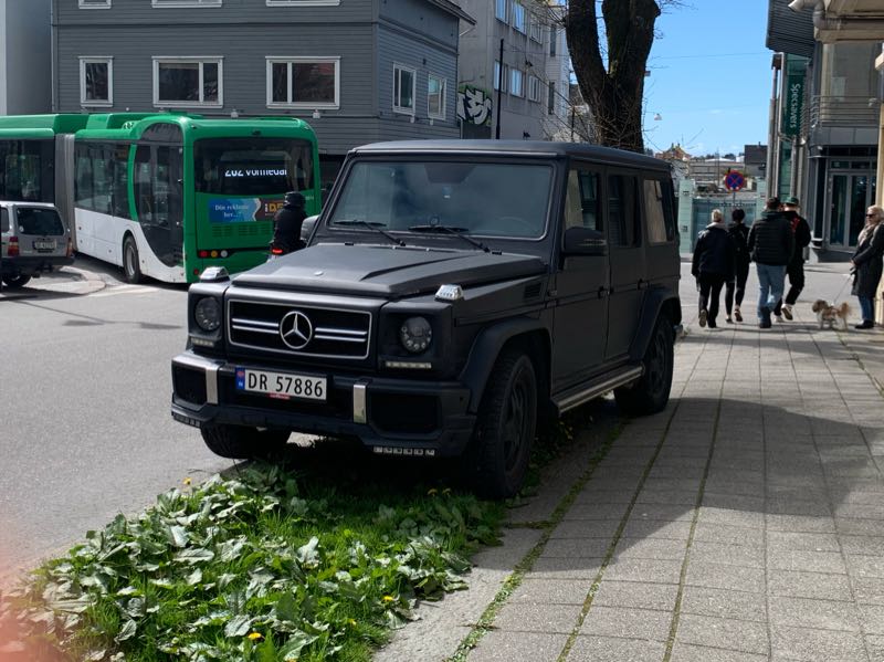 Mercedes-Benz G-Class (2018) spotted in Vang, Norway