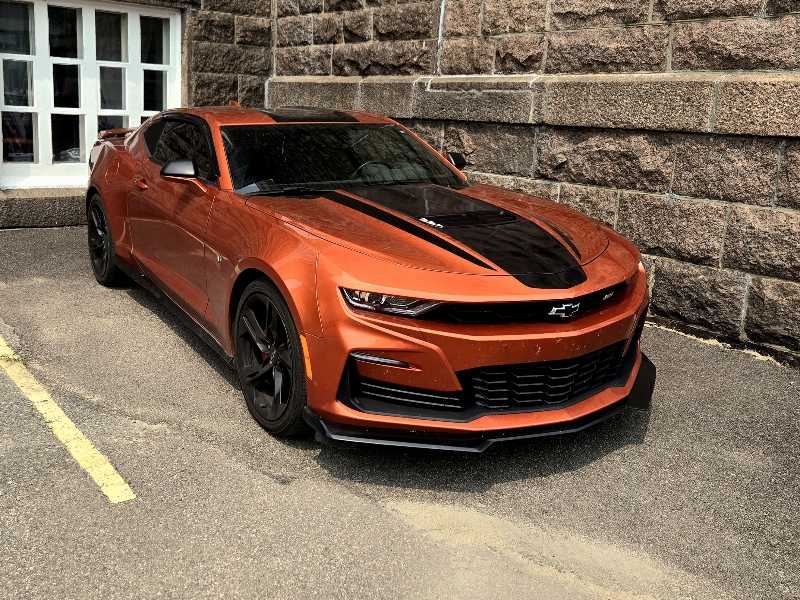 Chevrolet Camaro SS spotted in Saint-Félicien