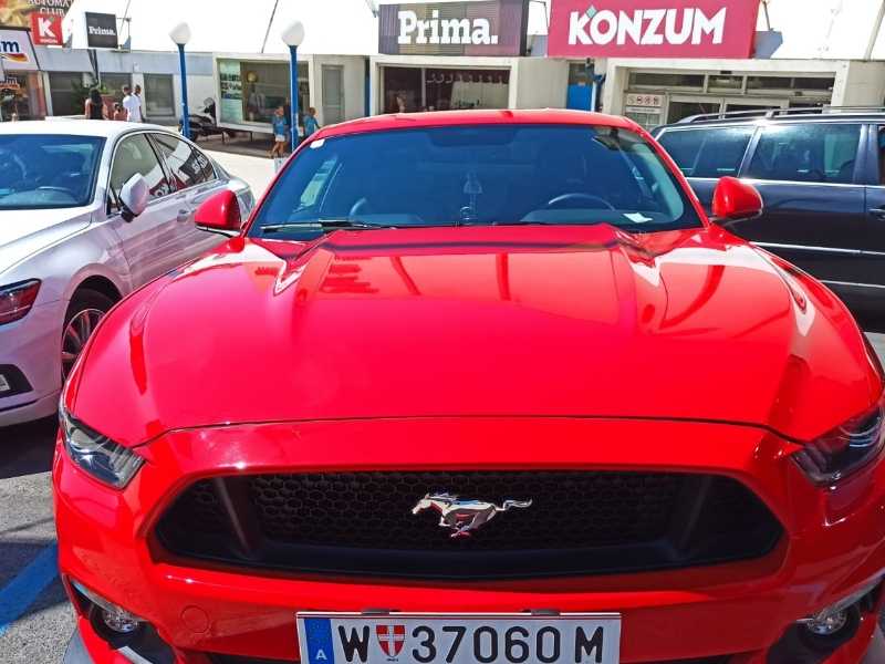 Ford Mustang (2015) spotted in Punat, Croatia