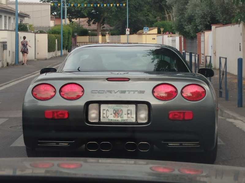 Chevrolet Corvette (2000) spotted in Toulouse, France