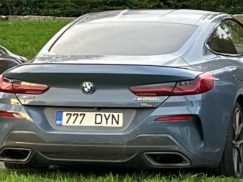 BMW M850i (2021) spotted in Tallinn, Estonia