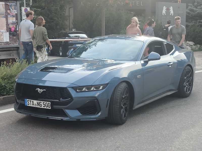 Ford Mustang (2024) spotted in Trento, Italy