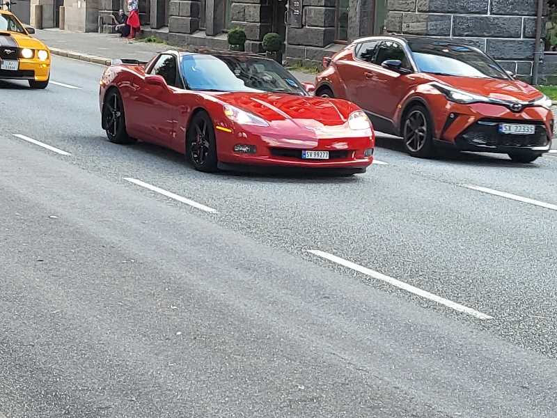 Chevrolet Corvette C6 spotted in Bergen