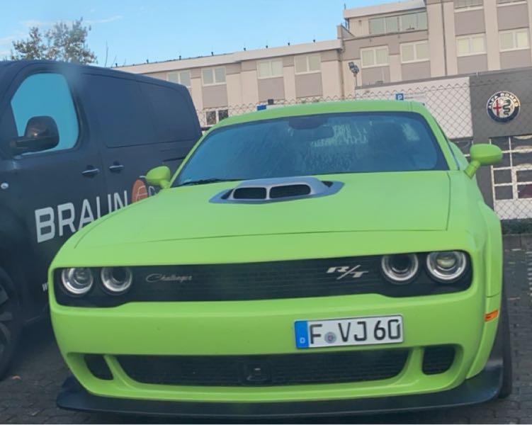 Dodge Challenger R/T spotted in Koblenz