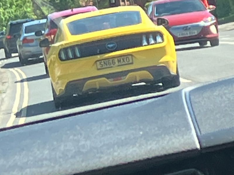 Ford Mustang spotted in Clacton-on-Sea