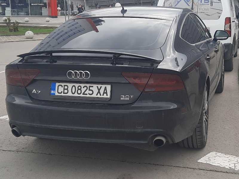 Audi A7 (2015) spotted in Ruse, Bulgaria