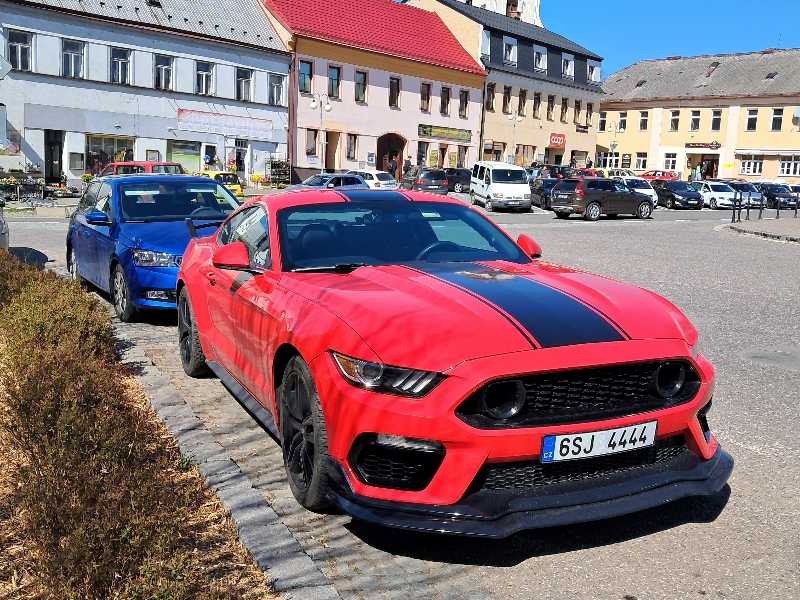 Ford Mustang spotted in Dolní Bousov