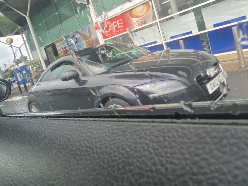 Audi TT spotted in Cumbernauld