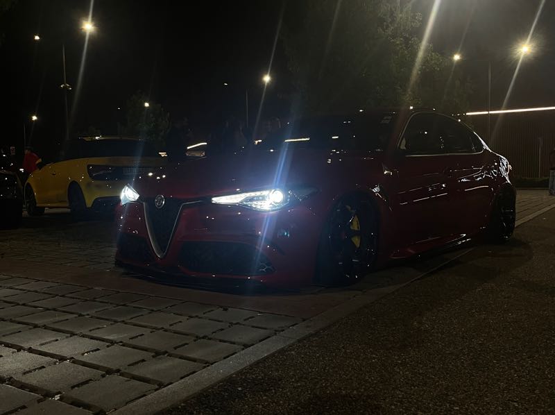 Alfa Romeo Giulia Quadrifoglio (2019) spotted in Turin, Italy