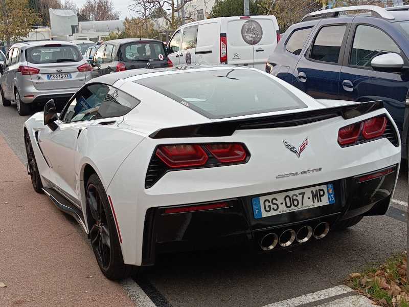 Chevrolet Corvette spotted in Istres