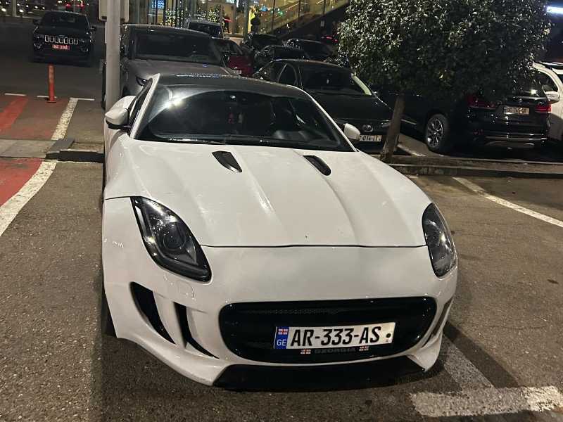 Jaguar F-Type (2014) spotted in Tbilisi, Georgia