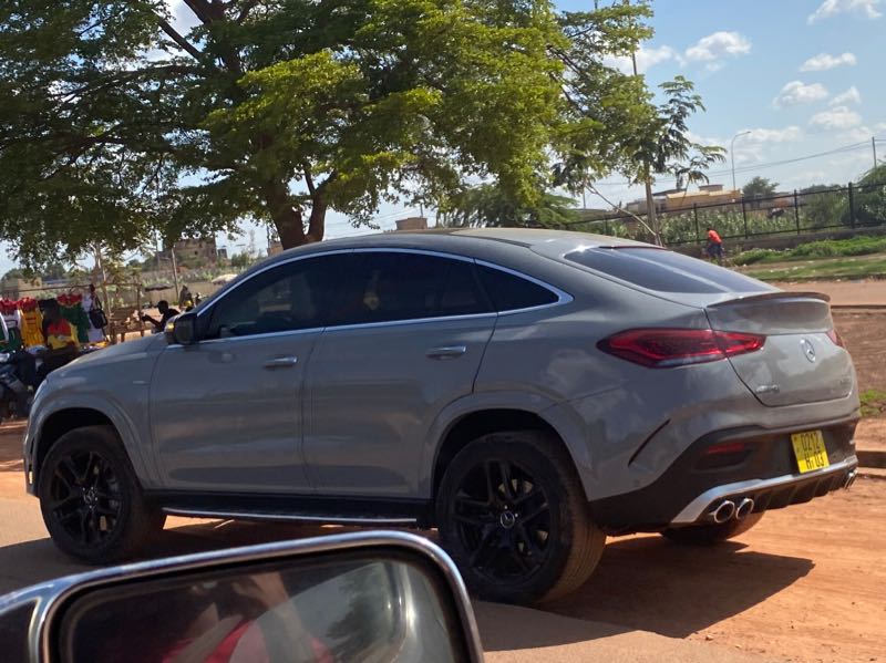 Mercedes-Benz GLE Coupe spotted in Ouagadougou