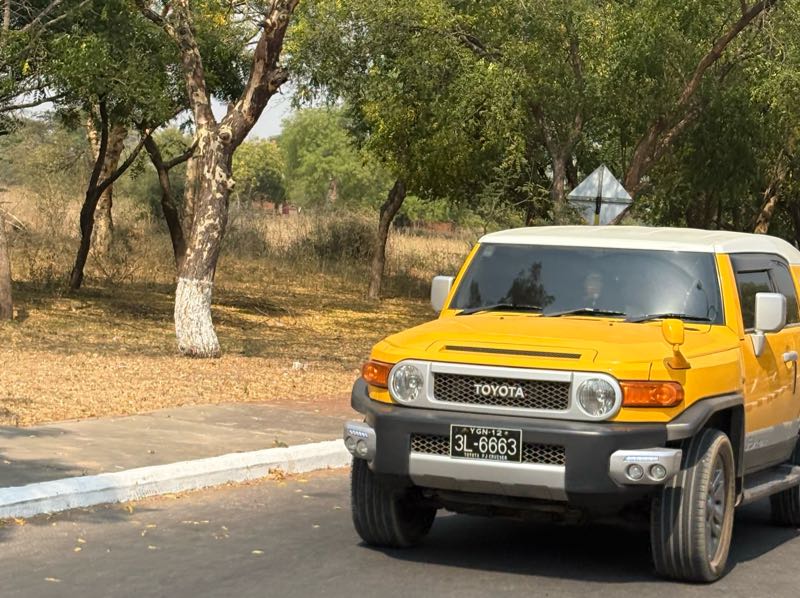 Toyota FJ Cruiser spotted in Chauk