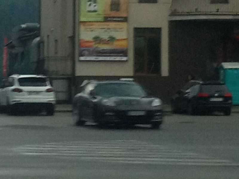 Porsche Panamera spotted in District of Námestovo, Slovakia
