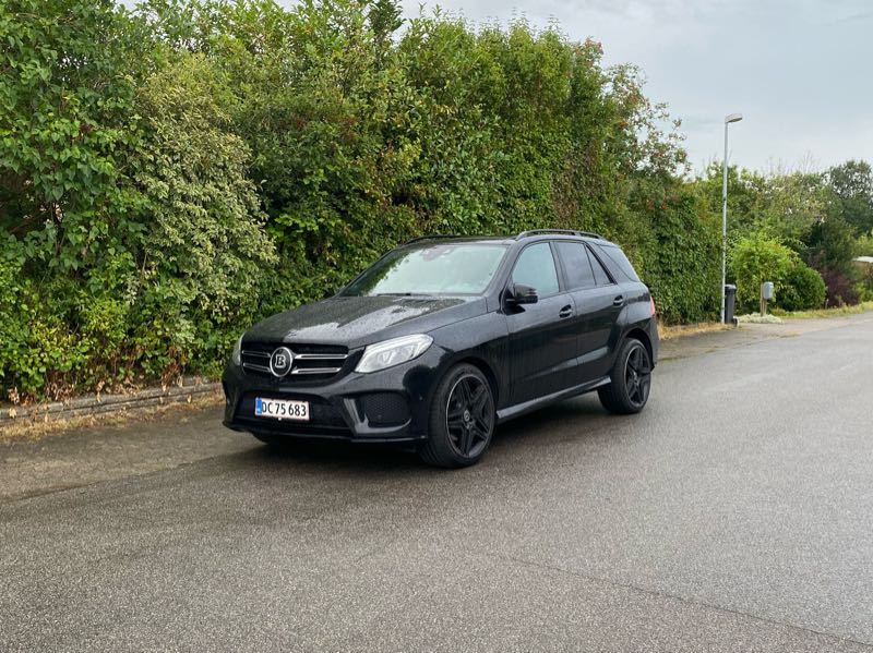 Mercedes-Benz GLE spotted in Roskilde