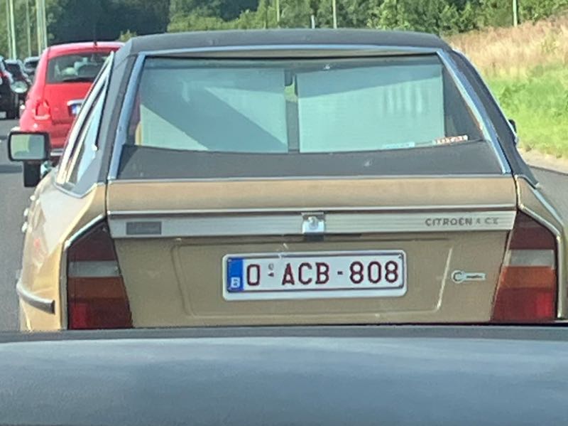Citroën CX spotted in Luxembourg