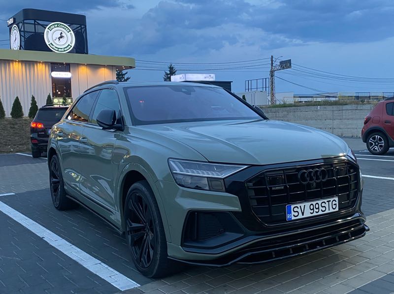 Audi Q8 spotted in Rădăuți
