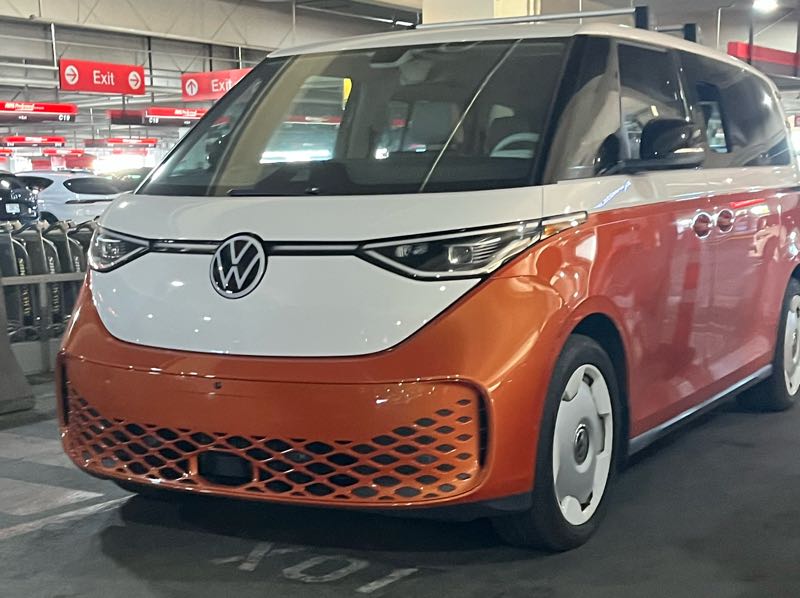 Volkswagen ID. Buzz spotted in Paradise
