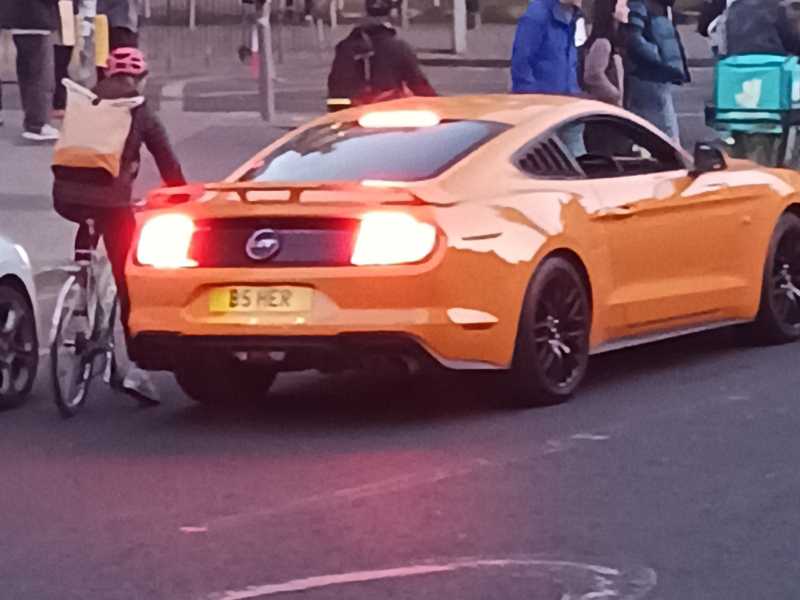 Ford Mustang spotted in Aberfeldy
