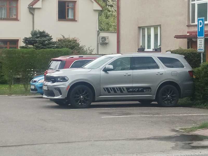 Dodge Durango SRT spotted in Rychnov nad Kněžnou