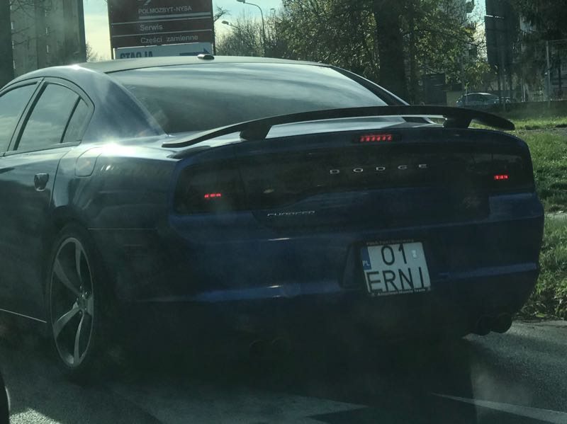 Dodge Charger spotted in Nysa