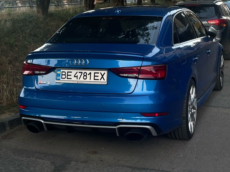Audi S3 (2016) spotted in Uzhhorod, Ukraine